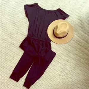 Black jumpsuit